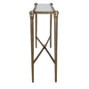Uttermost Furniture Uttermost Amara Antique Brass Console Table