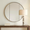 Uttermost Home Decor Uttermost Amram Antique Brass Round Mirror