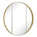 Uttermost Home Decor Uttermost Amram Antique Brass Round Mirror
