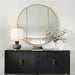 Uttermost Home Decor Uttermost Amram Antique Brass Round Mirror