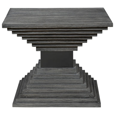 Uttermost Home Decor Uttermost Andes Wooden Geometric Accent Table