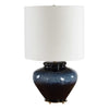 Uttermost Lighting Uttermost Andrus Blue Glaze Table Lamp