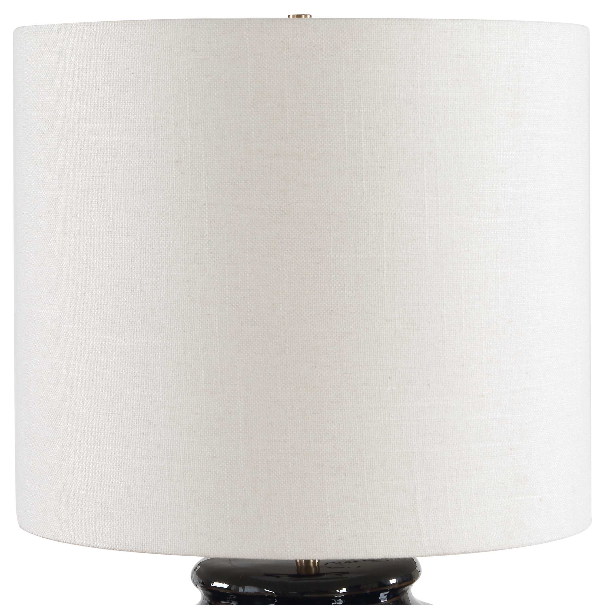 Uttermost Lighting Uttermost Andrus Blue Glaze Table Lamp