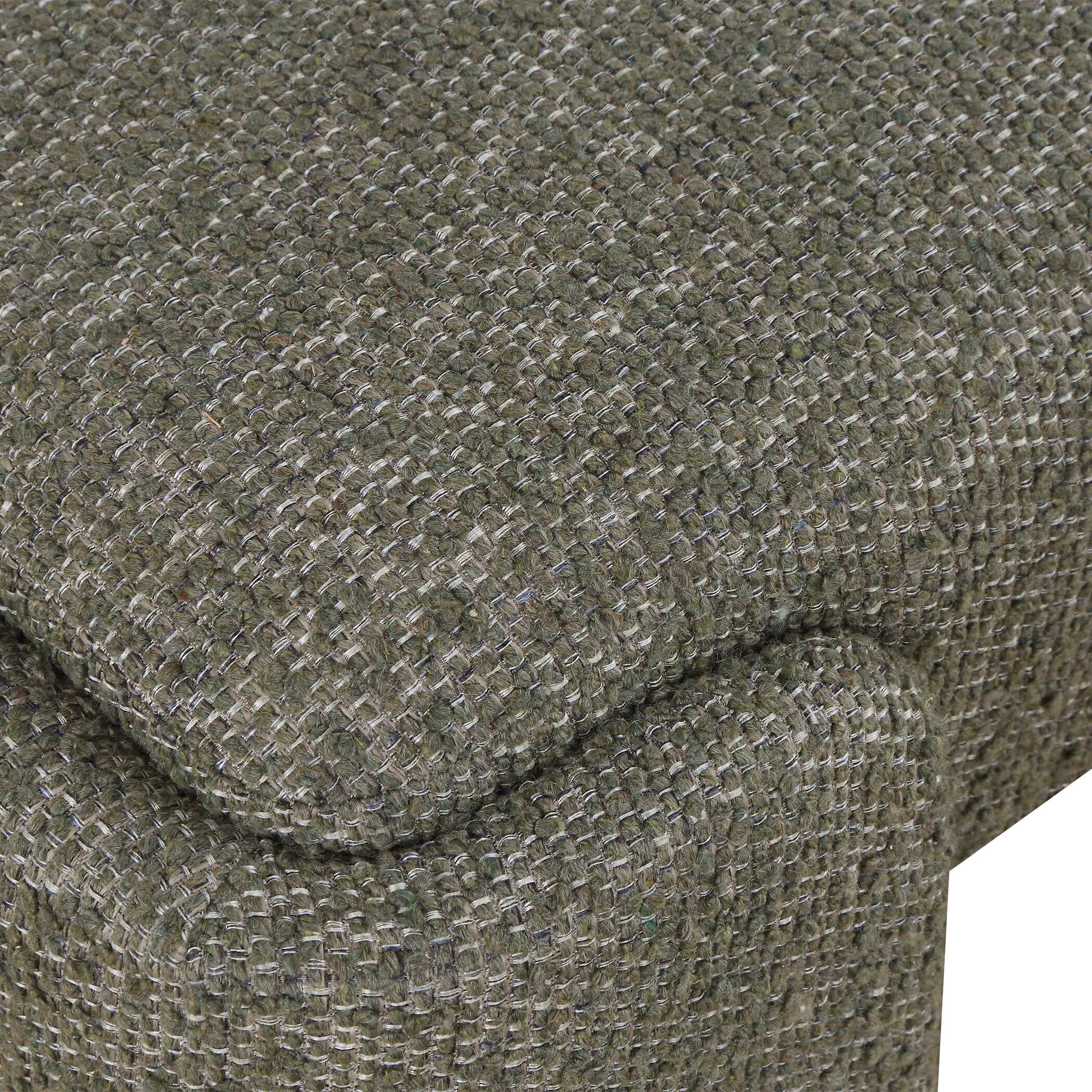 Uttermost Furniture Uttermost Angus Green Boucle Small Bench