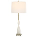 Uttermost Home Decor Uttermost Annora Glossy White Table Lamp