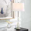 Uttermost Home Decor Uttermost Annora Glossy White Table Lamp