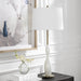 Uttermost Home Uttermost Annora Glossy White Table Lamp