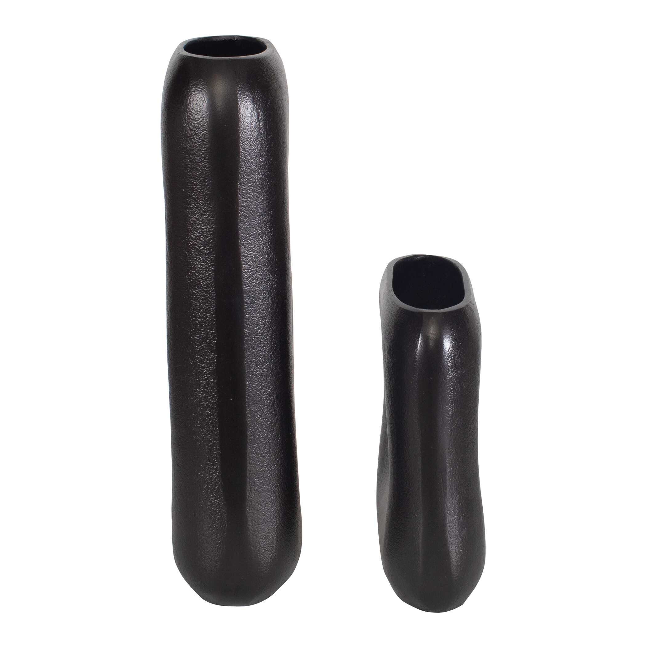 Uttermost Uttermost Anodic Dark Brown Vases Set/2