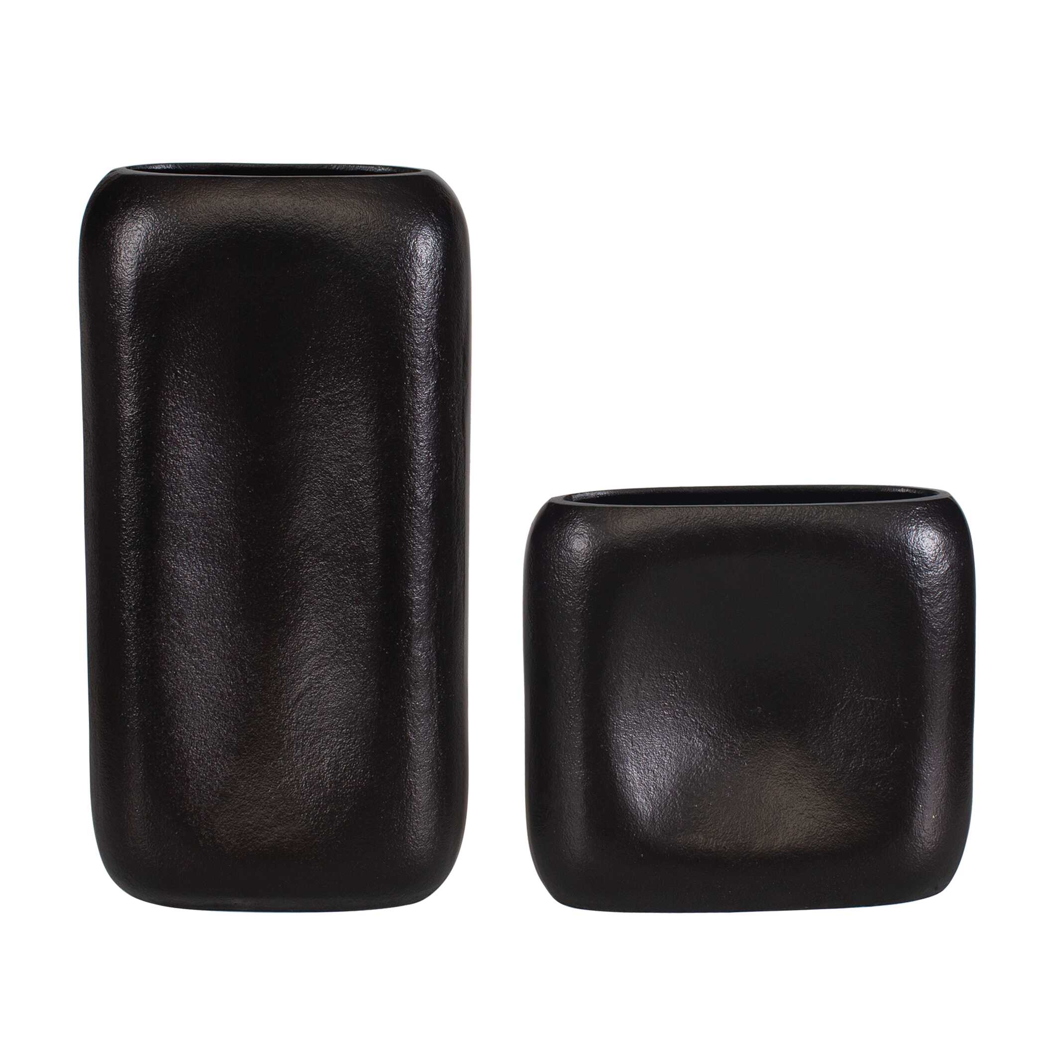 Uttermost Uttermost Anodic Dark Brown Vases Set/2