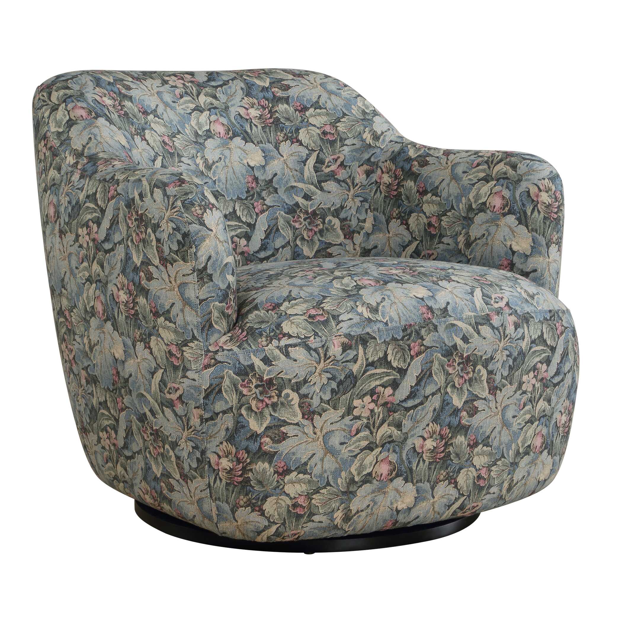 Uttermost Furniture Uttermost Ansel Tapestry Swivel Chair
