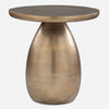 Uttermost Furniture Uttermost Antigua Antique Brass Side Table
