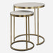 Uttermost Furniture Uttermost Aragon White Nesting Tables Set/2