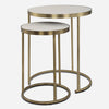 Uttermost Furniture Uttermost Aragon White Nesting Tables Set/2