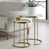 Uttermost Furniture Uttermost Aragon White Nesting Tables Set/2