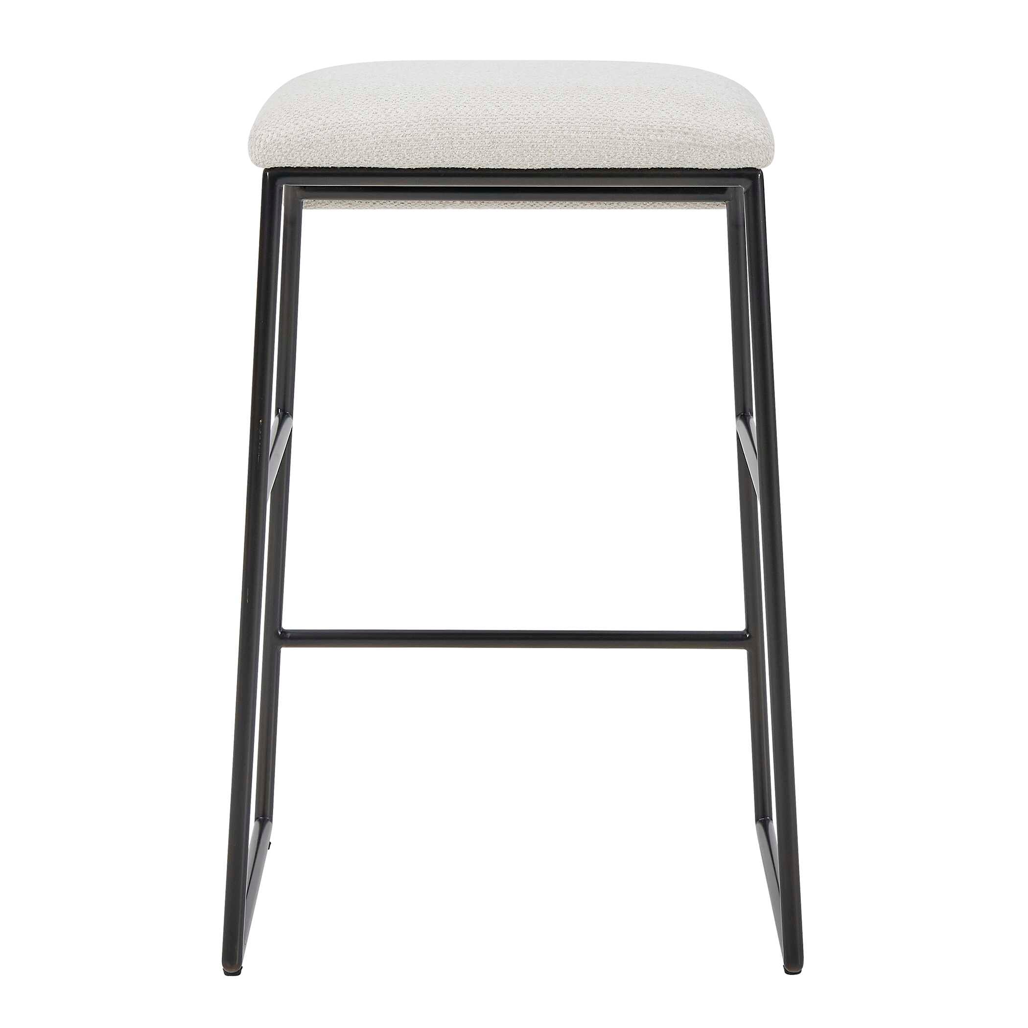 Uttermost Uttermost Arcane Ecru Counter Stool