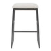 Uttermost Uttermost Arcane Ecru Counter Stool