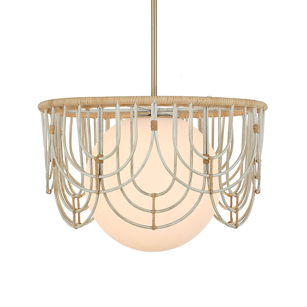 Uttermost Lighting Uttermost Arches 1 Light Rattan Pendant