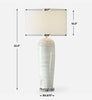 Uttermost Lighting Uttermost Arden White Glaze Table Lamp