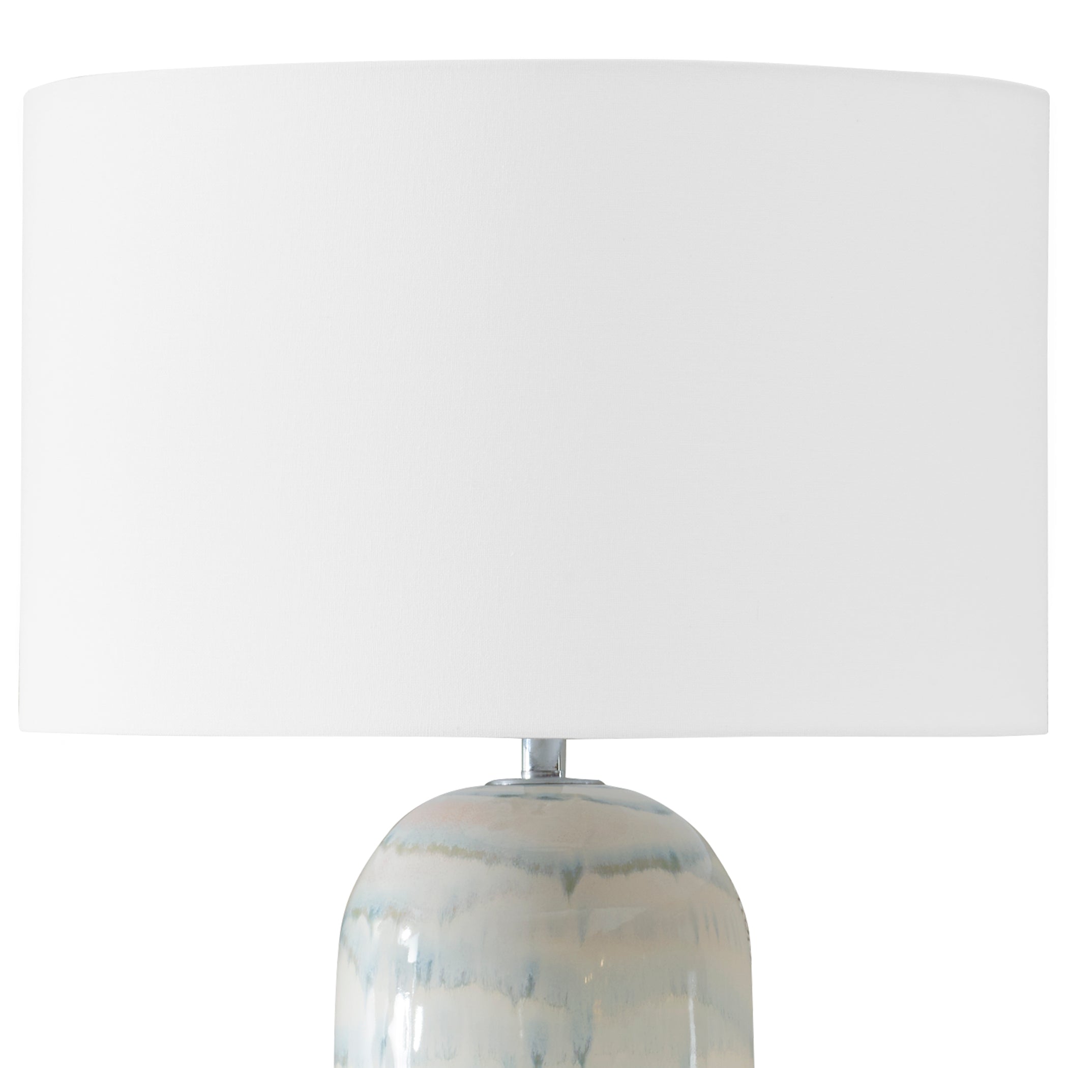 Uttermost Lighting Uttermost Arden White Glaze Table Lamp