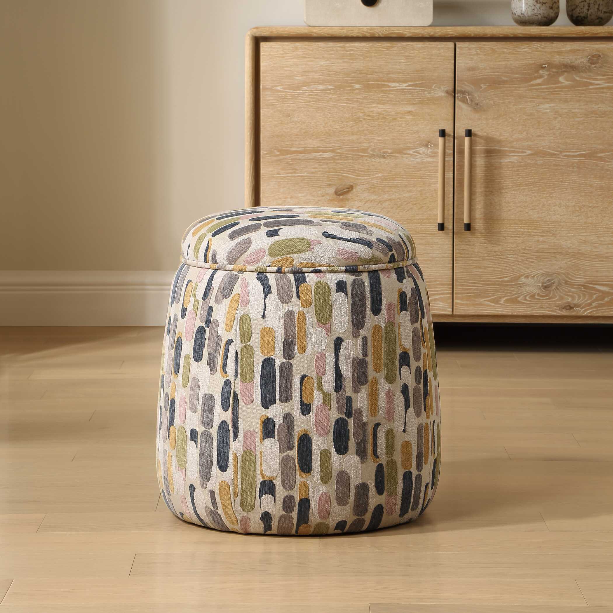 Uttermost Uttermost Arem Upholstered Multi-Color Ottoman