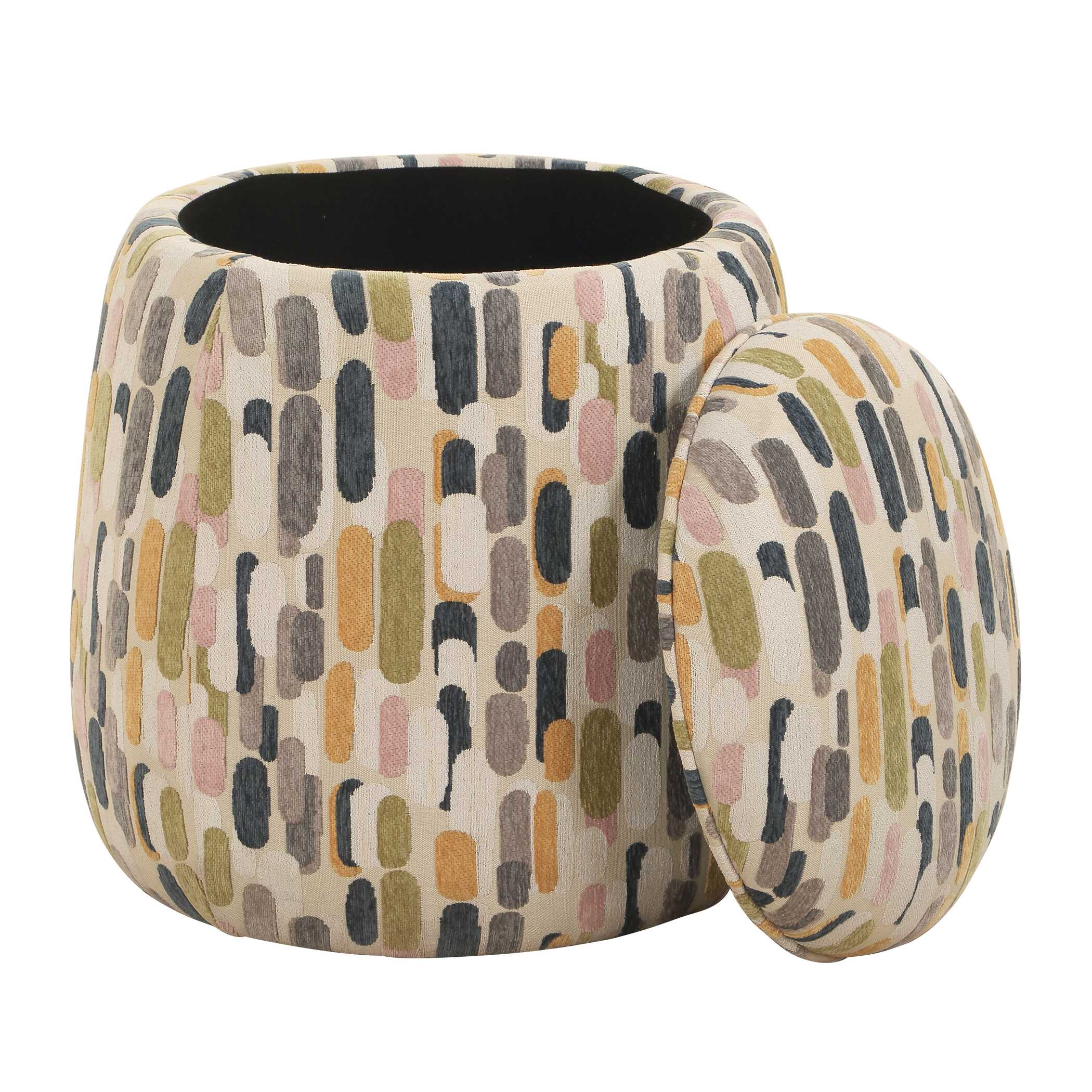 Uttermost Uttermost Arem Upholstered Multi-Color Ottoman