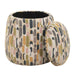 Uttermost Uttermost Arem Upholstered Multi-Color Ottoman