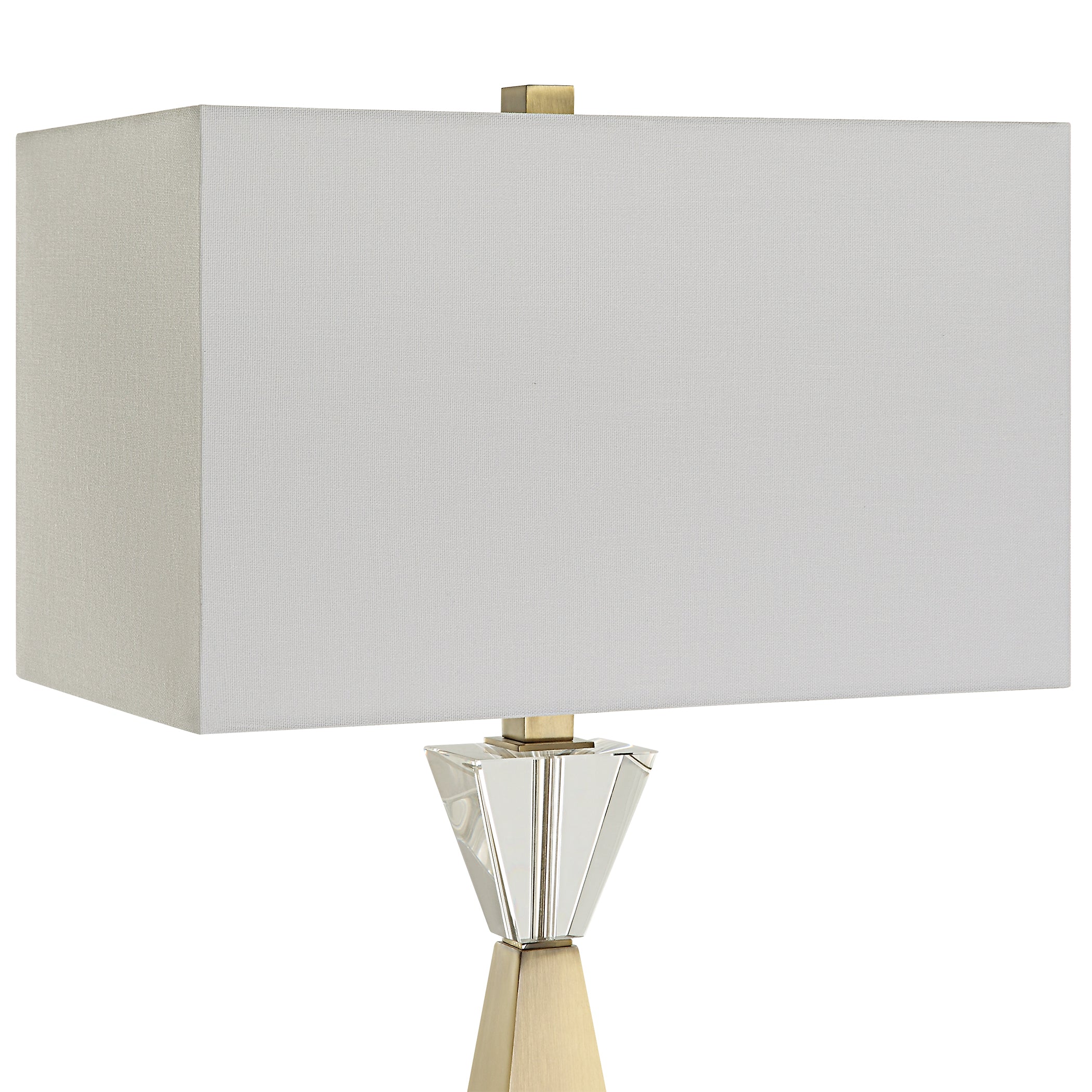 Uttermost Home Uttermost Arete Modern Brass Table Lamp