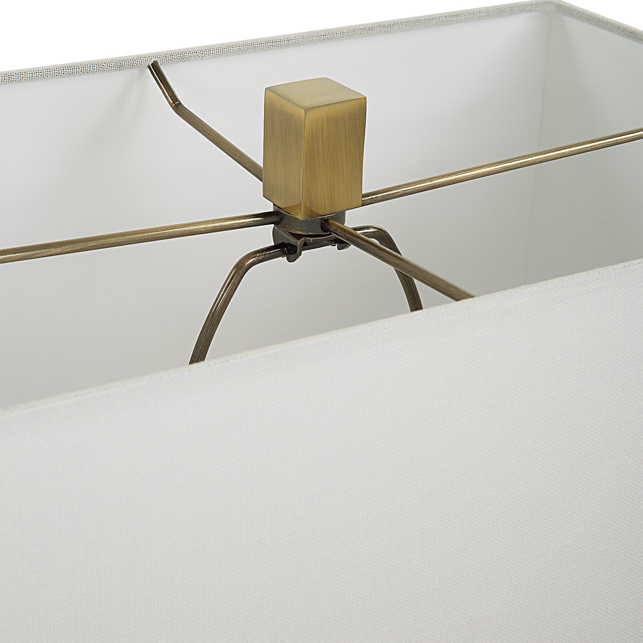 Uttermost Home Uttermost Arete Modern Brass Table Lamp