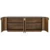 Uttermost Furniture Uttermost Arik 4 Door Walnut Cabinet
