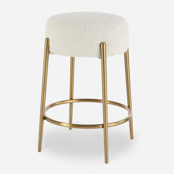 Uttermost Furniture Uttermost Arles Brass Counter Stool