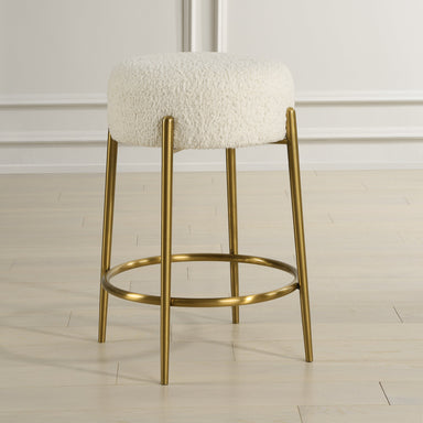 Uttermost Furniture Uttermost Arles Brass Counter Stool