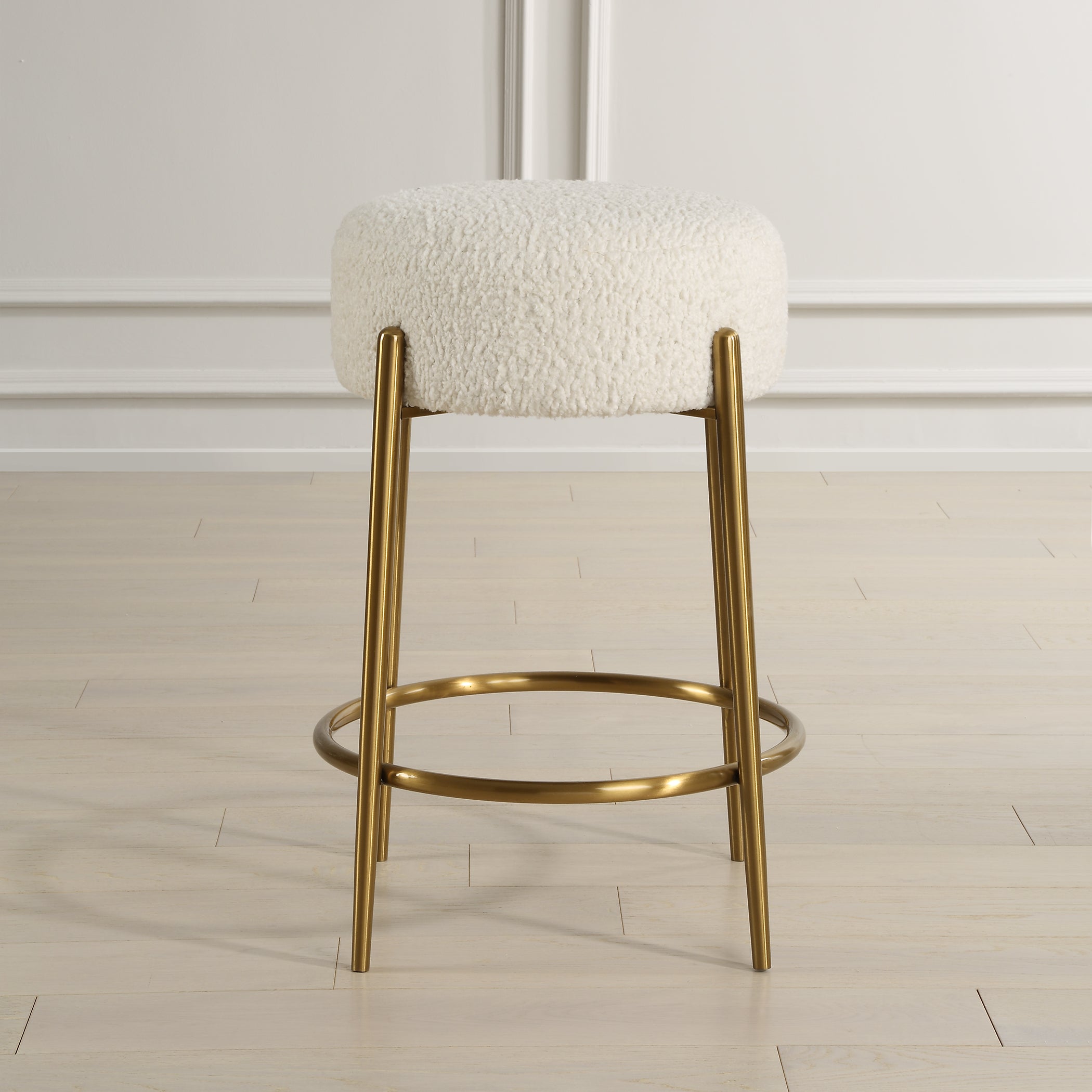 Uttermost Furniture Uttermost Arles Brass Counter Stool