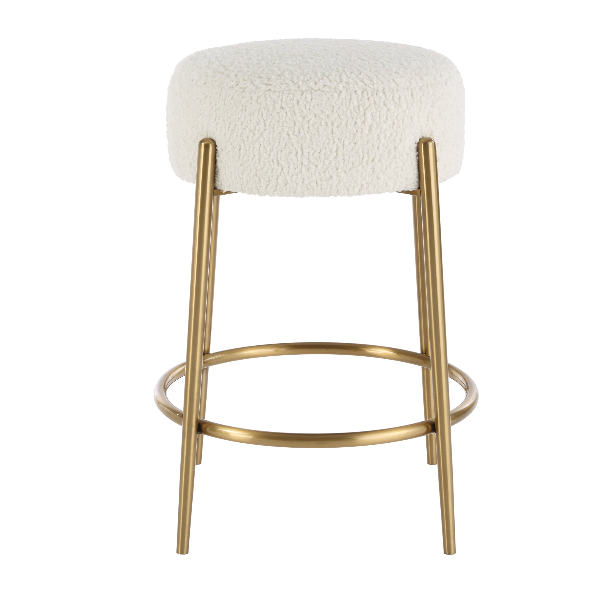 Uttermost Furniture Uttermost Arles Brass Counter Stool