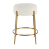 Uttermost Furniture Uttermost Arles Brass Counter Stool
