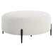 Uttermost Home Motor Freight - To be Quoted Uttermost Arles Large Plush White Ottoman