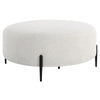 Uttermost Home Motor Freight - To be Quoted Uttermost Arles Large Plush White Ottoman