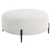 Uttermost Home Motor Freight - To be Quoted Uttermost Arles Large Plush White Ottoman