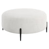 Uttermost Home Motor Freight - To be Quoted Uttermost Arles Large Plush White Ottoman