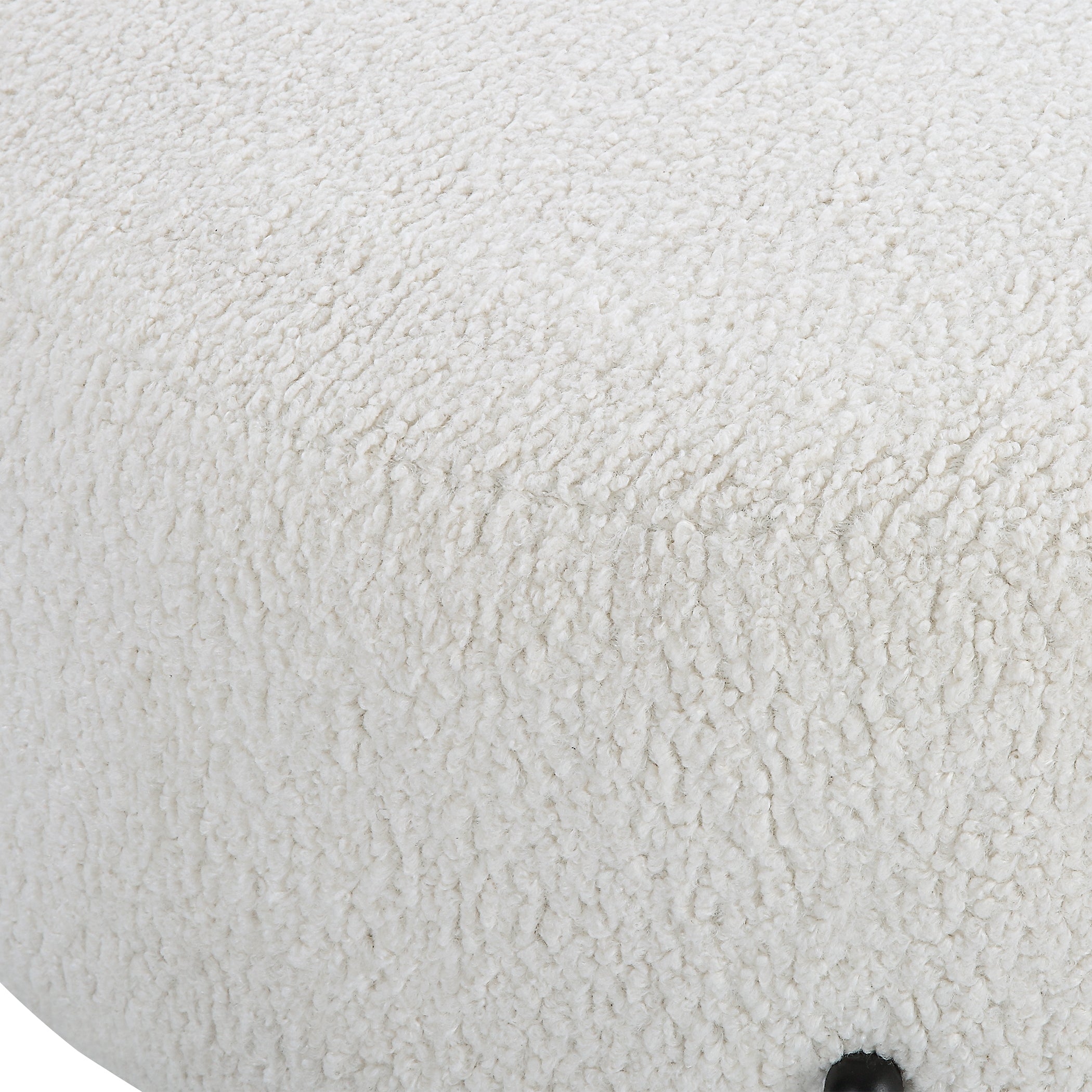 Uttermost Home Motor Freight - To be Quoted Uttermost Arles Large Plush White Ottoman