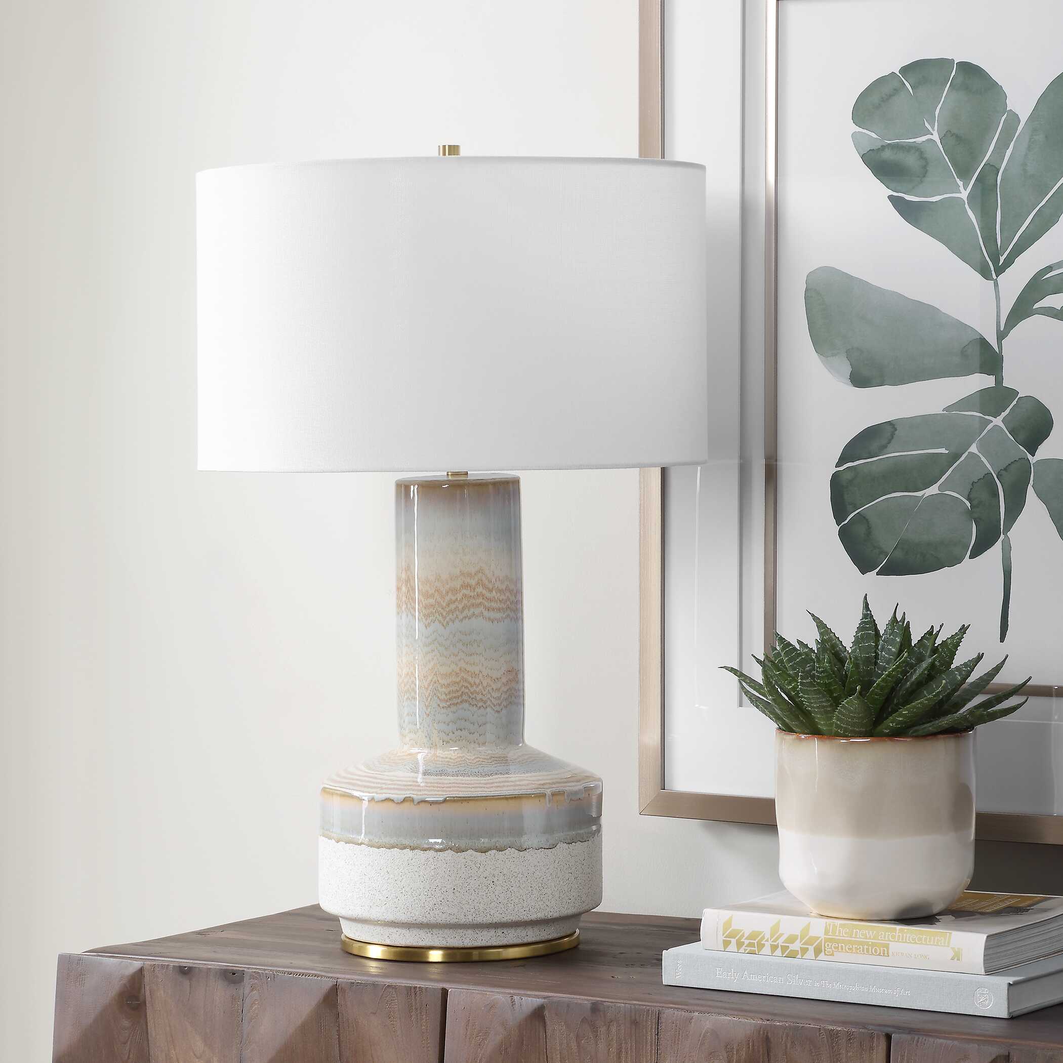Uttermost Lighting Uttermost Armitage Textured Table Lamp