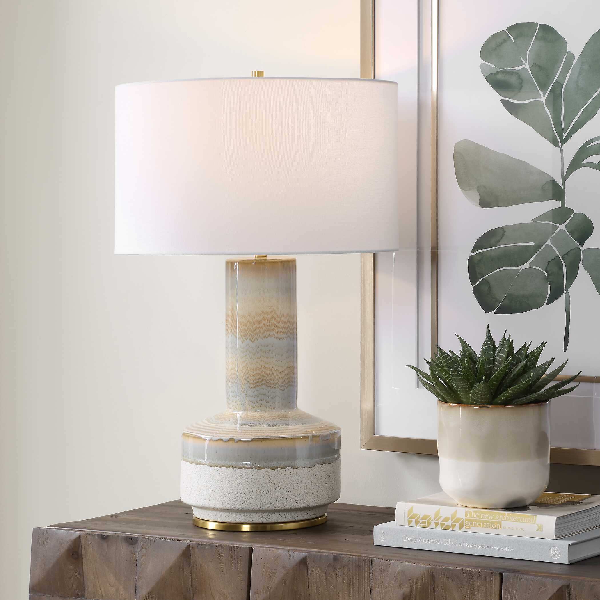 Uttermost Lighting Uttermost Armitage Textured Table Lamp