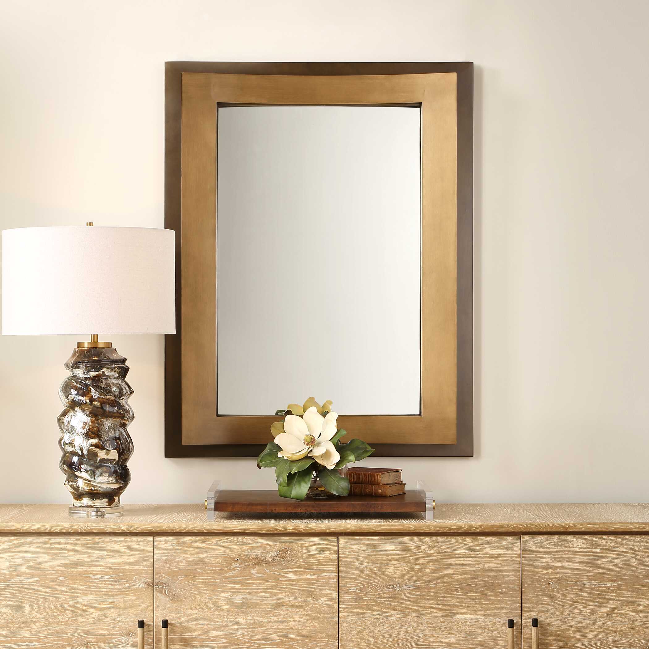 Uttermost Uttermost Around The Bend Golden Bronze Mirror