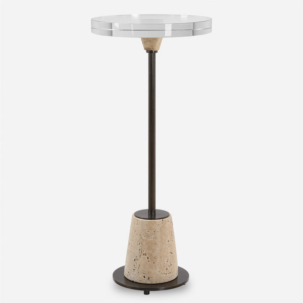 Uttermost Furniture Uttermost Arthur Crystal Drink Table