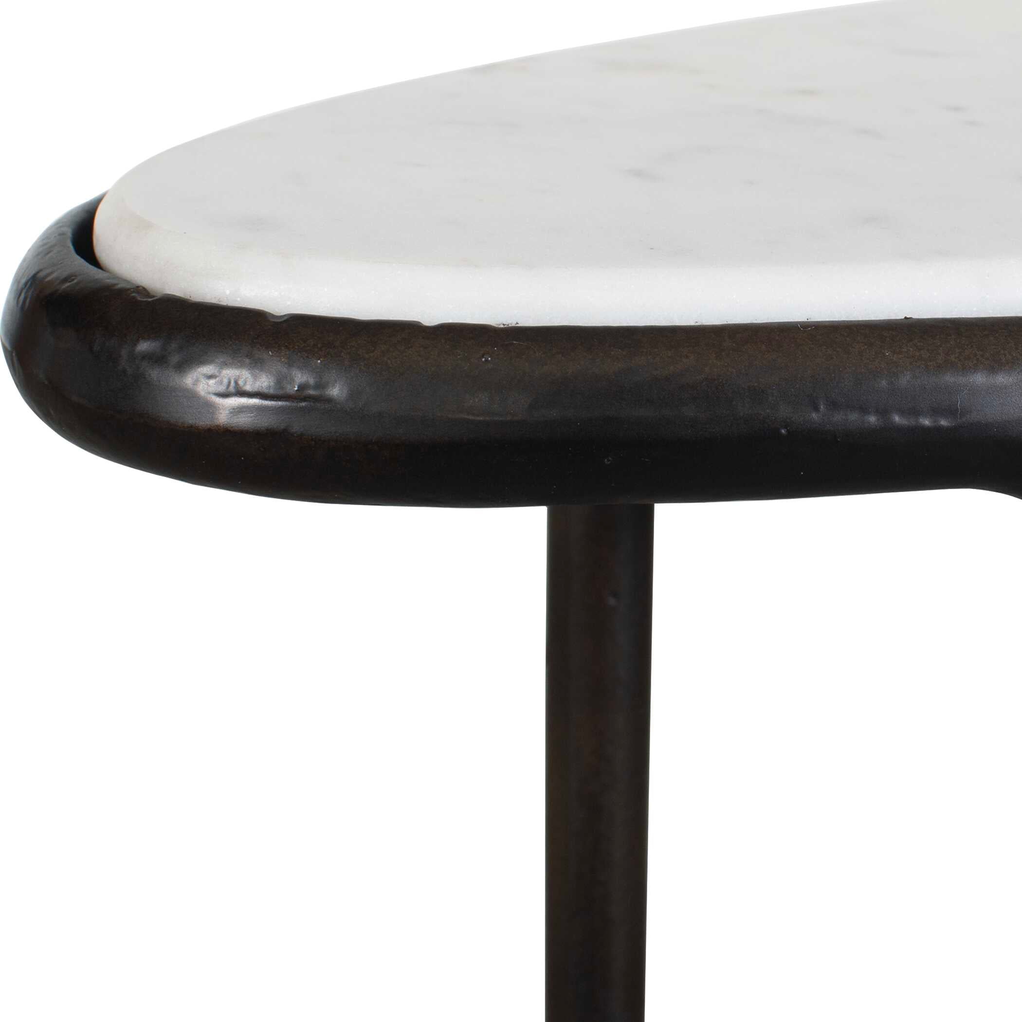 Uttermost Furniture Uttermost Ata Dark Bronze Accent Table
