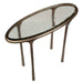 Uttermost Furniture Uttermost Ata Oval Brass Accent Table