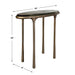 Uttermost Furniture Uttermost Ata Oval Brass Accent Table