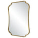 Uttermost Home Uttermost Athena Brushed Brass Mirror