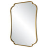 Uttermost Home Uttermost Athena Brushed Brass Mirror