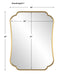 Uttermost Home Uttermost Athena Brushed Brass Mirror