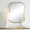 Uttermost Home Uttermost Athena Brushed Brass Mirror